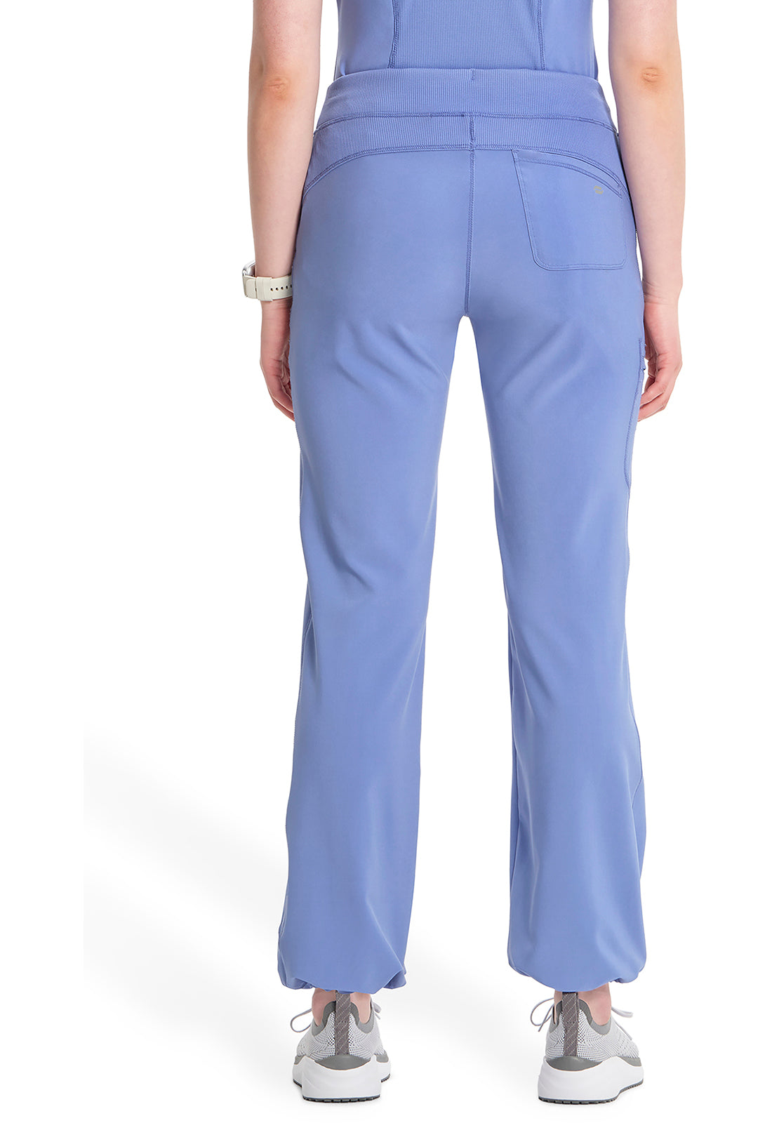 Cherokee CKE1123A Straight Leg Drawstring Pant - Ciel (back)