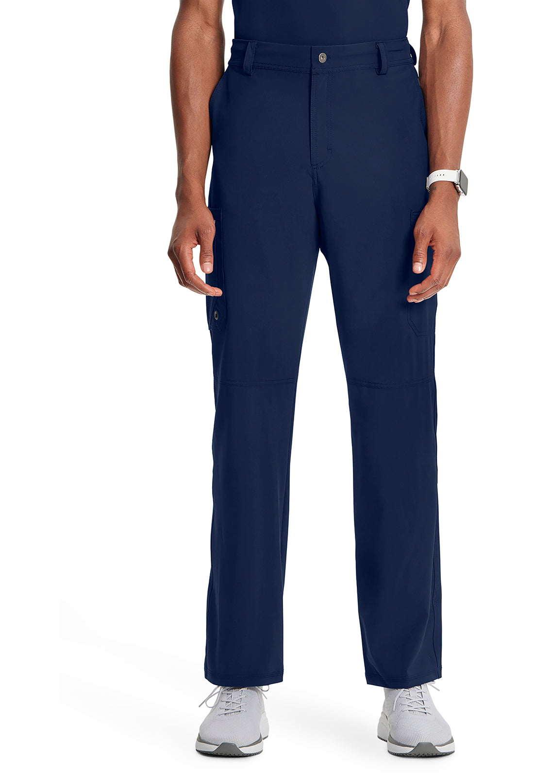 Cherokee CKE200AT Men's Fly Front Pant - Navy (front)