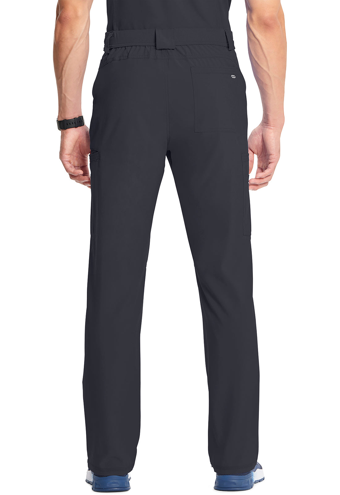 Cherokee CKE200AT Men's Fly Front Pant - Pewter (back)