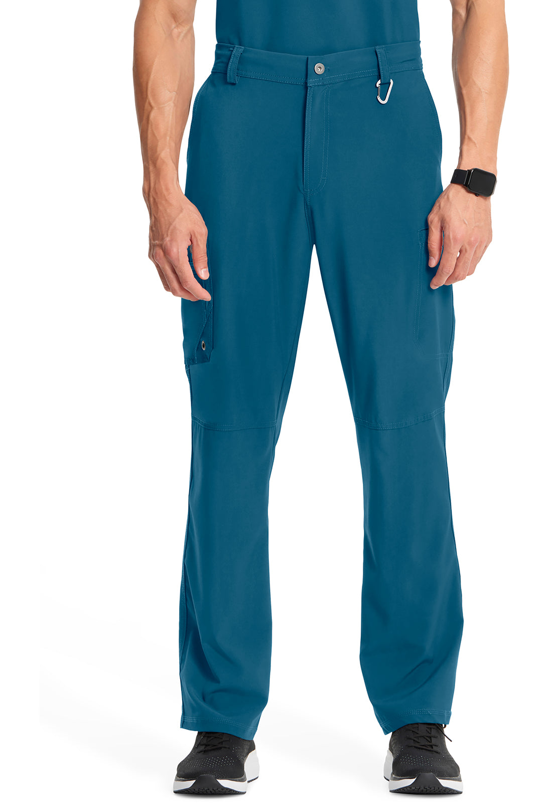 Cherokee CKE200A Men's Fly Front Pant - Caribbean Blue (front)
