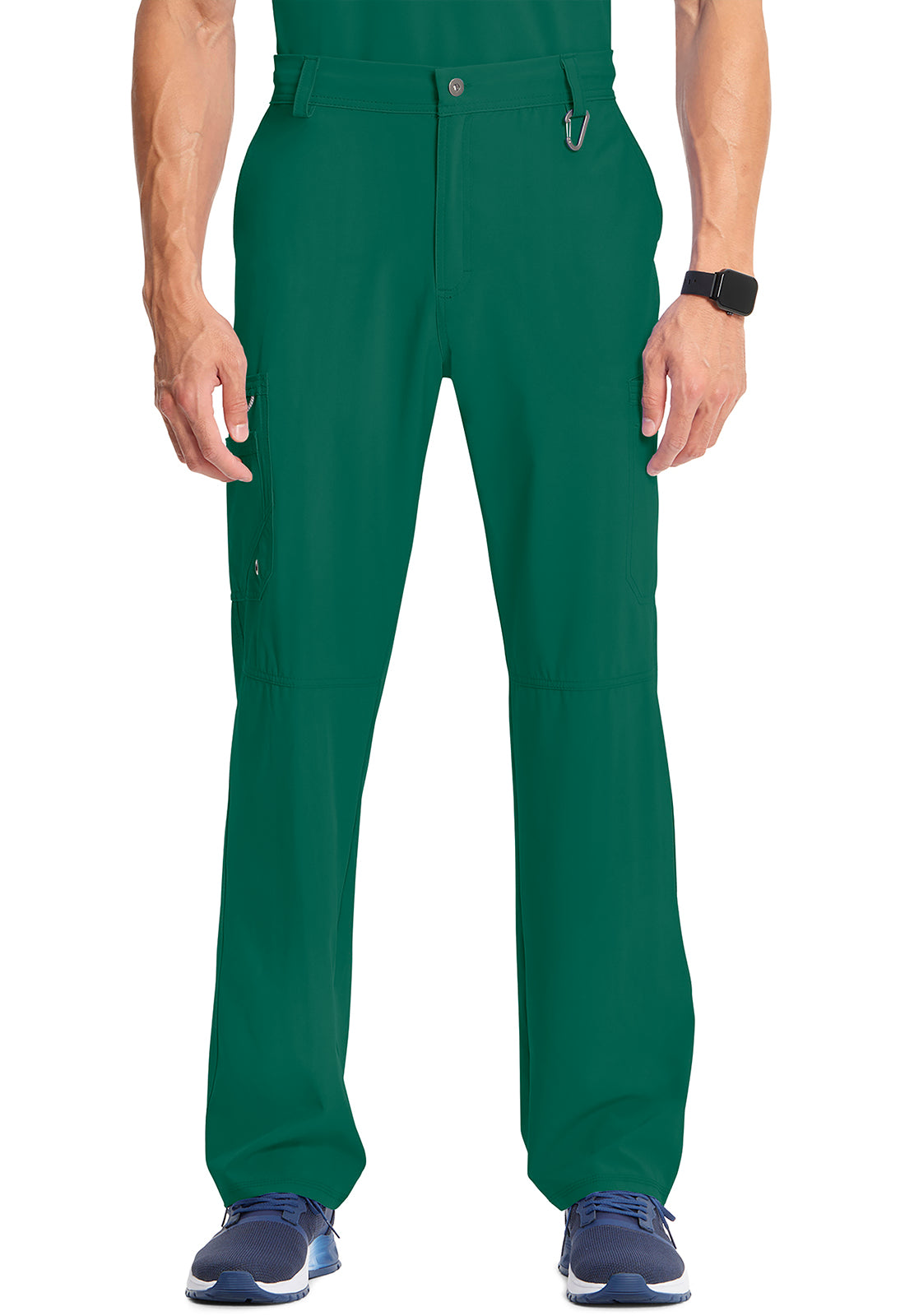 Cherokee CKE200A Men's Fly Front Pant - Hunter Green (front)