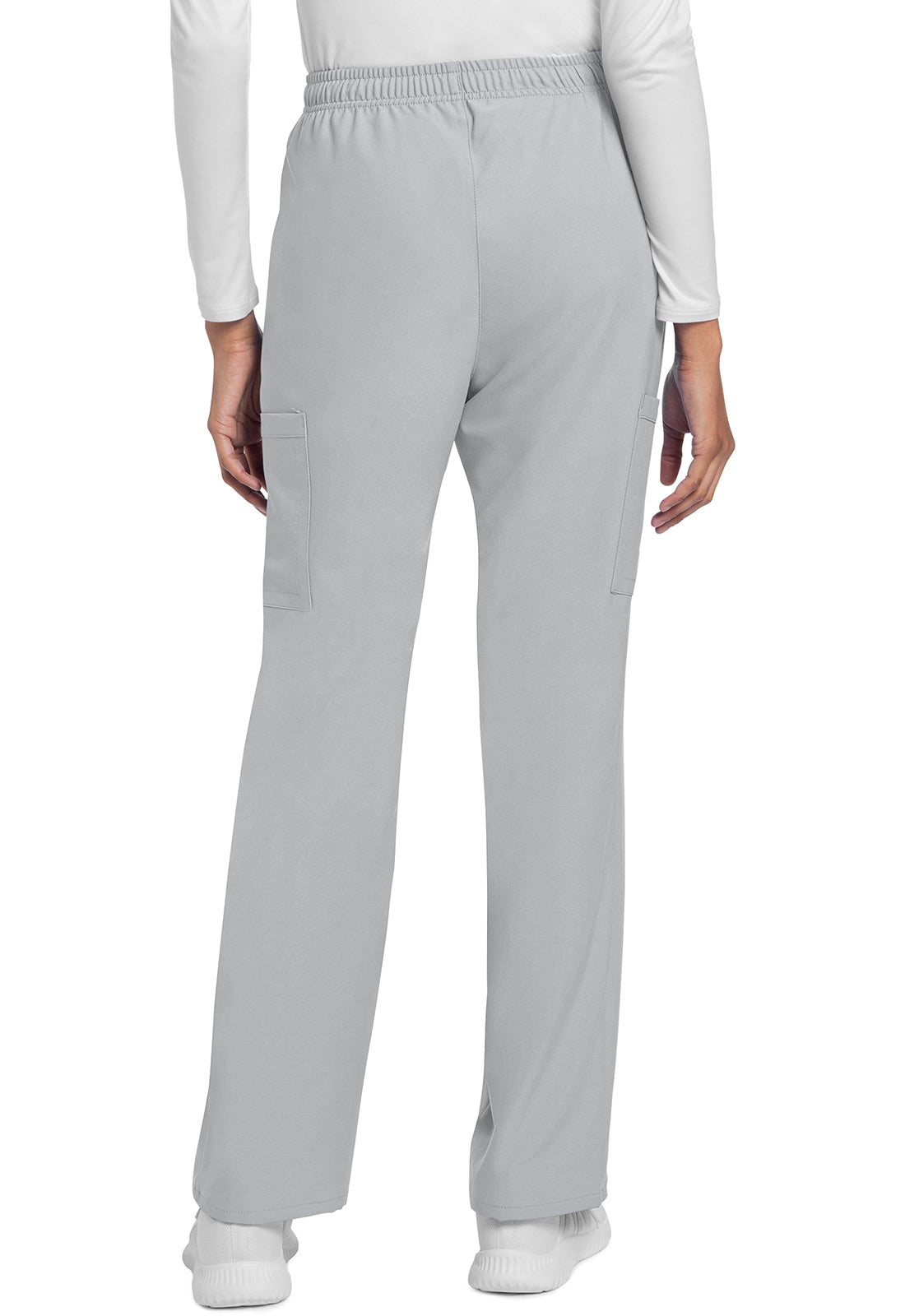 Cherokee CKE272A Straight Leg Trouser Pant - Grey (back)