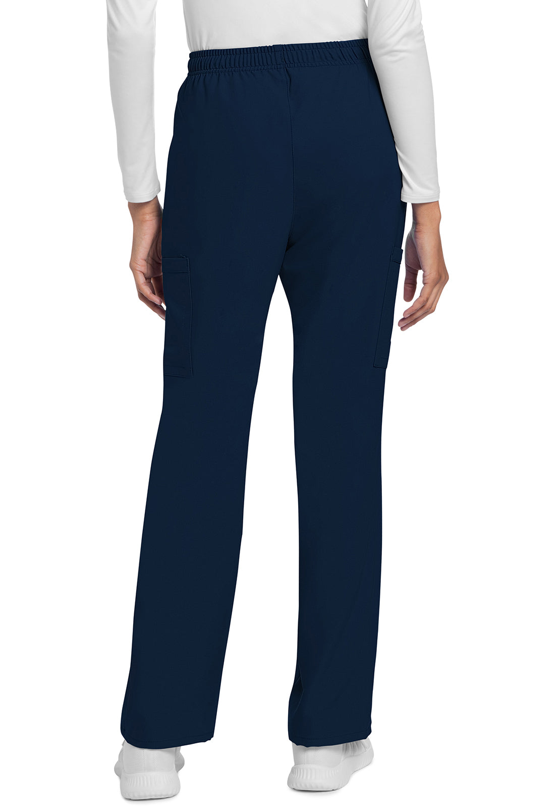 Cherokee CKE272A Straight Leg Trouser Pant - Navy (back)