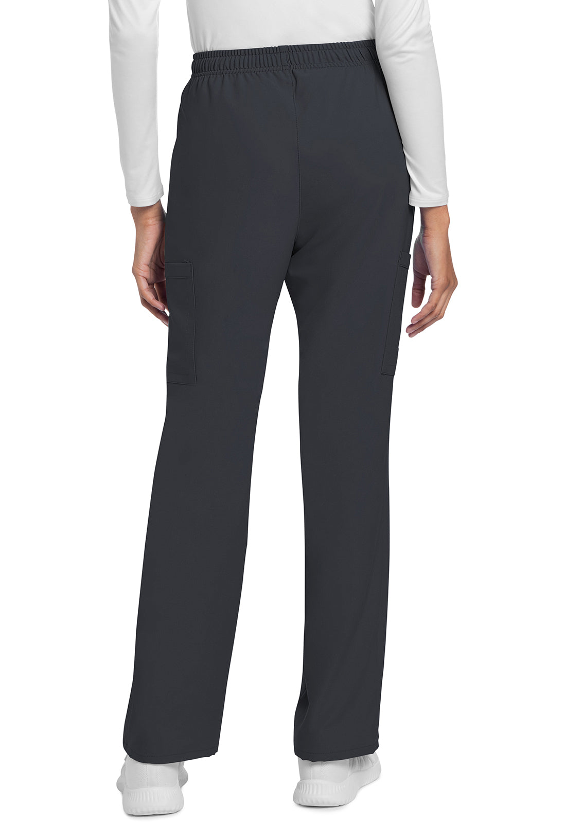 Cherokee CKE272A Straight Leg Trouser Pant - Pewter (back)