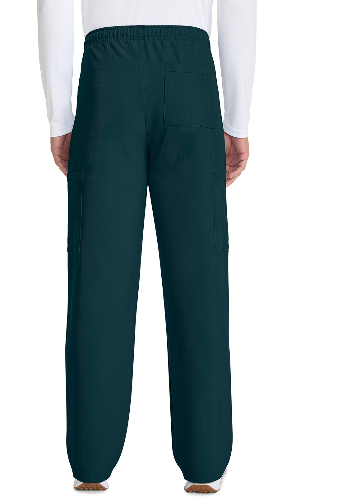 Cherokee CKE280A Unisex Drawstring Straight Leg Pant - Caribbean Blue (back)