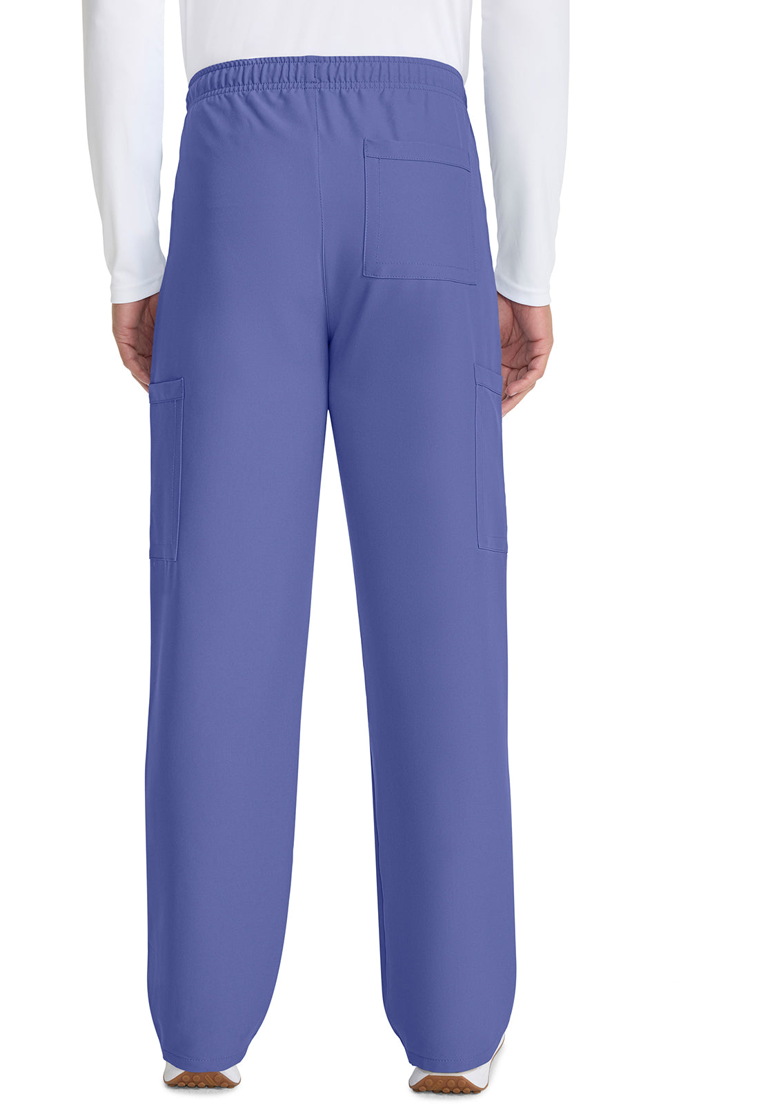Cherokee CKE280A Unisex Drawstring Straight Leg Pant - Ciel Blue (back)