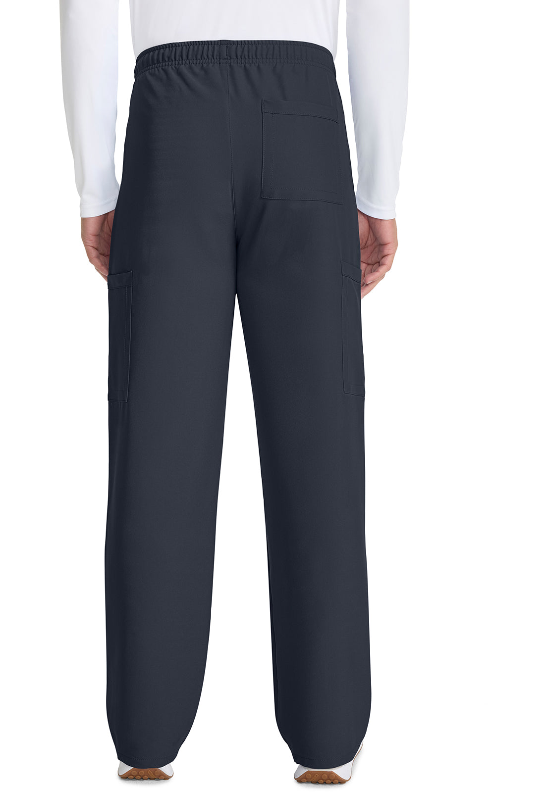 Cherokee CKE280A Unisex Drawstring Straight Leg Pant - Pewter (back)