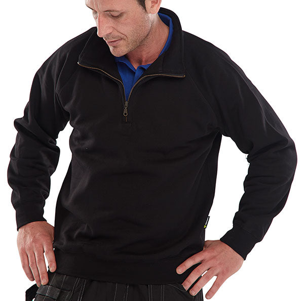 Click Beeswift Quarter Zip Sweatshirt, main product image