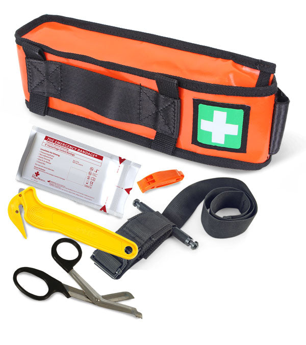 Click Medical CM0070 Arborist Quick Release trauma kit with quick release cord, main product image