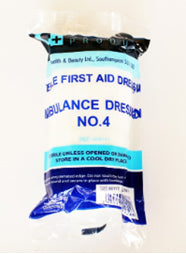 Click Medical AMBULANCE DRESSING STERILE No4, main product image