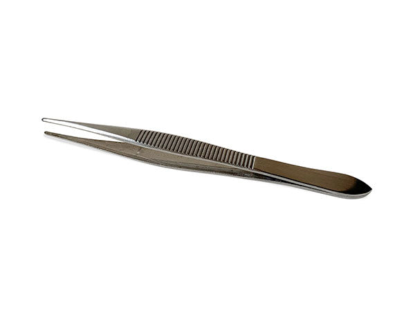 Click Medical Tweezers Stainless Steel Pack of 10, main product image