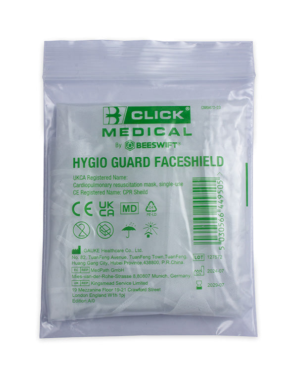 Click Medical Hygio Guard Faceshield, main product image