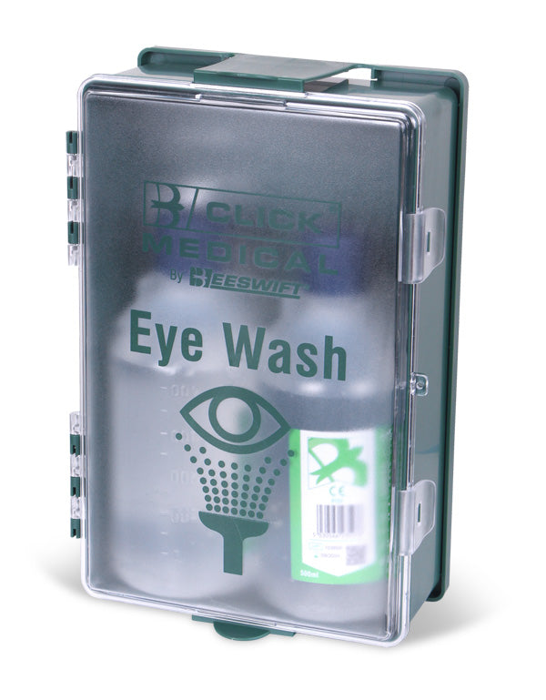 Click Medical Mountable Eyewash Station 2X500ML, main product image
