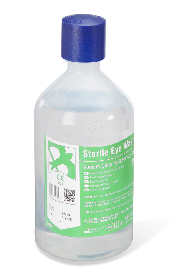 Click Medical Eyewash Bottle 500ML, main product image