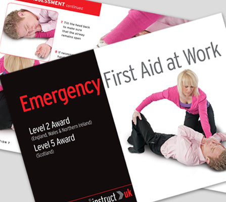 Click Medical Emergency First Aid at Work Book, main product image