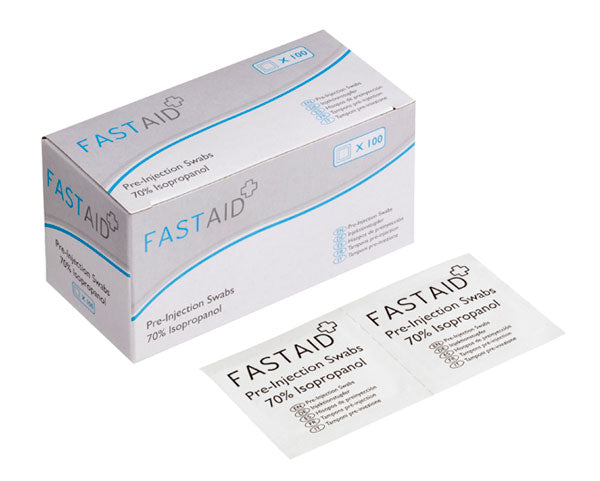 Click Medical Fastaid Preinjection Swabs 70 Percent Ipa, main product image