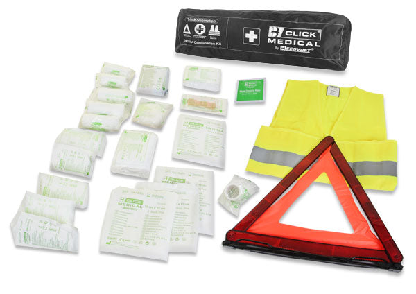 Click Medical German Combination Vehicle First Aid Kit DIN 13164, main product image