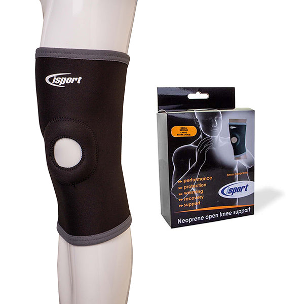 Click Medical Neoprene Support Knee Open Sml, main product image