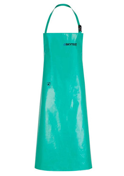 B-Safe Skytec Chemmaster Chemical Splash PVC Apron 48"X36", main product image