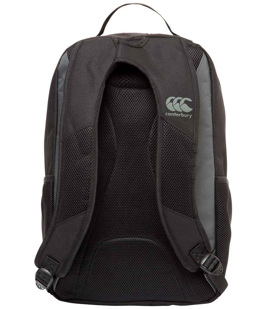Canterbury Classics Medium Backpack in Black, back view