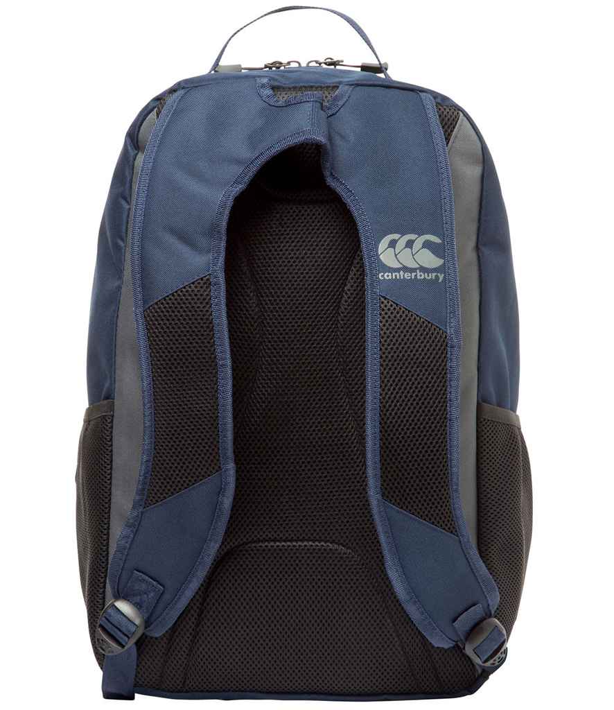 Canterbury Classics Medium Backpack in Navy, back view