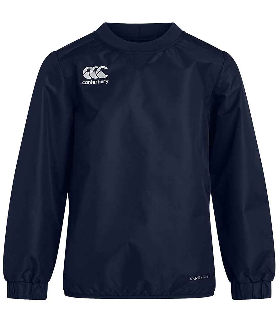 Canterbury Kids Club Contact Top in Navy, front view