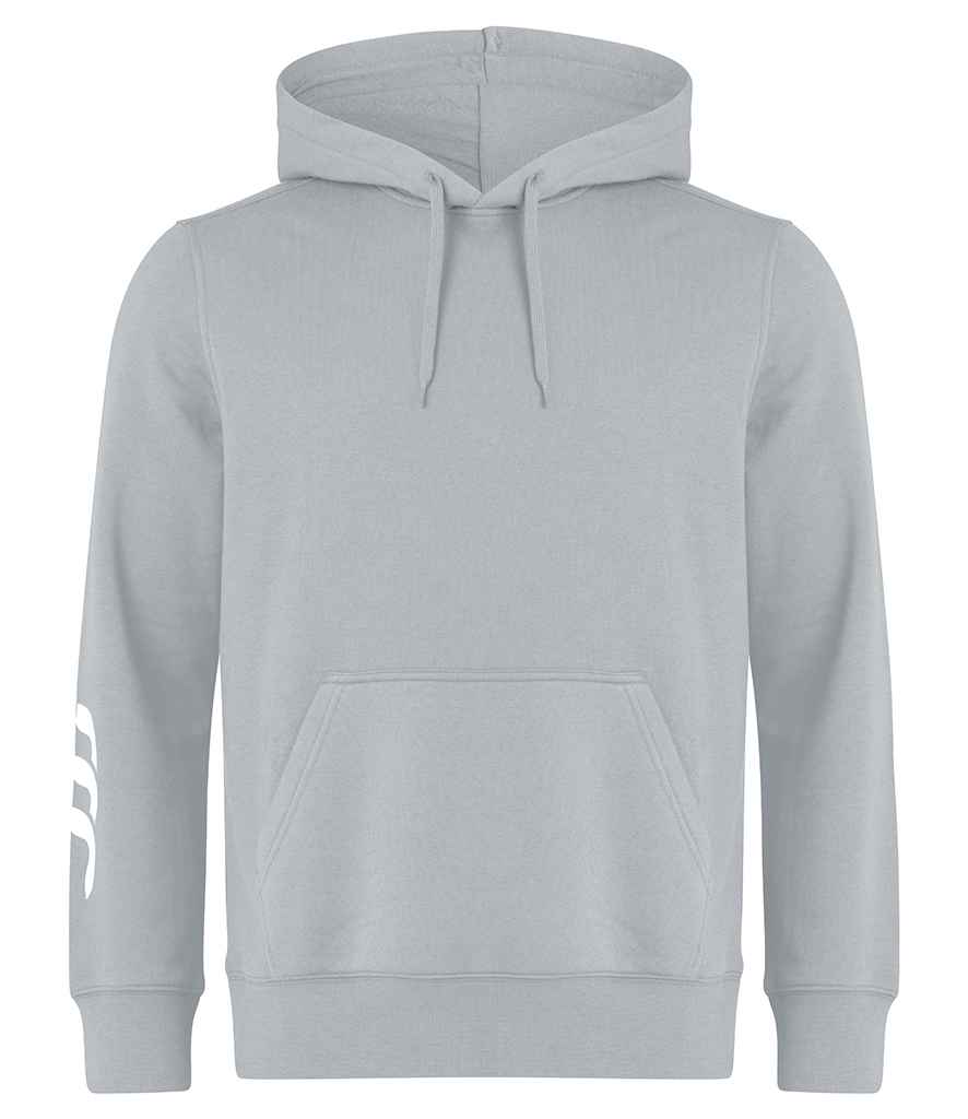 Canterbury Club Hoodie in Classic Marl, front view