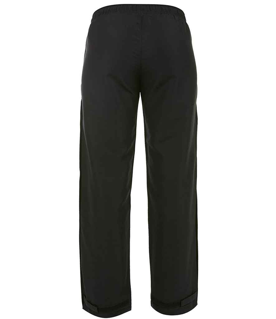 Canterbury Ladies Open Hem Stadium Pants in Black, back view