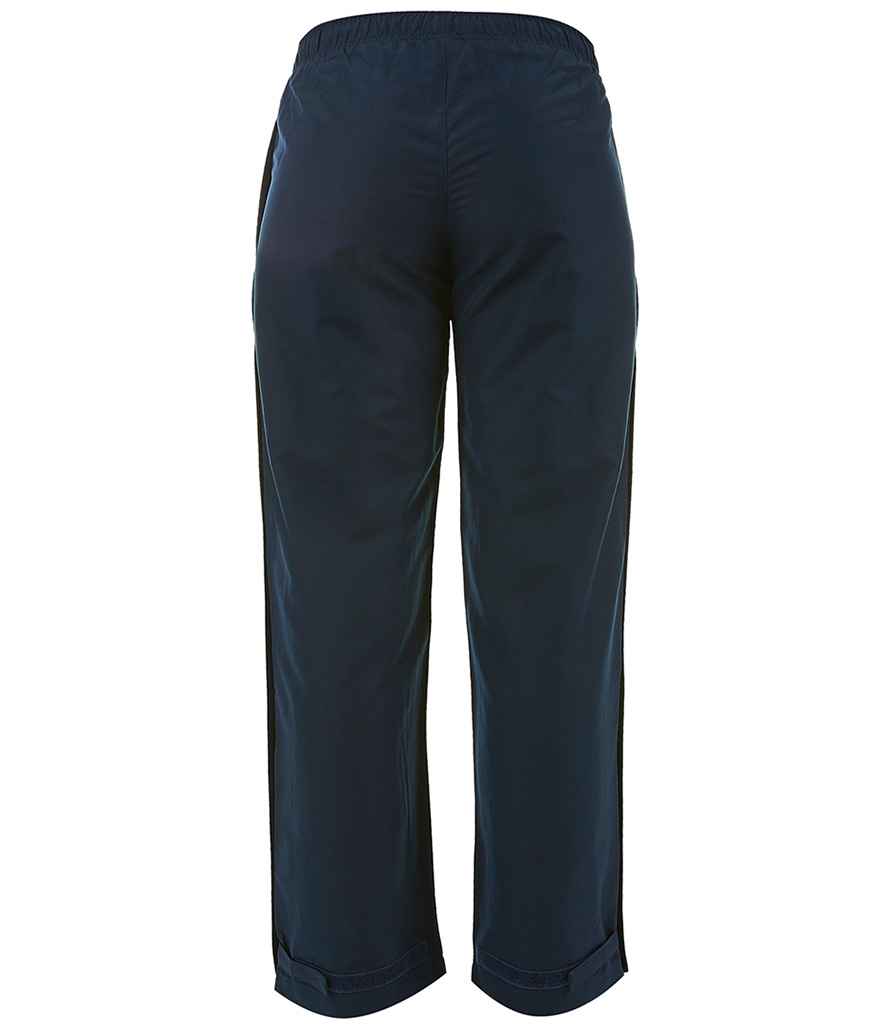 Canterbury Ladies Open Hem Stadium Pants in Navy, back view