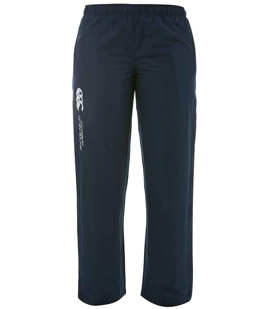 Canterbury Ladies Open Hem Stadium Pants in Navy, front view