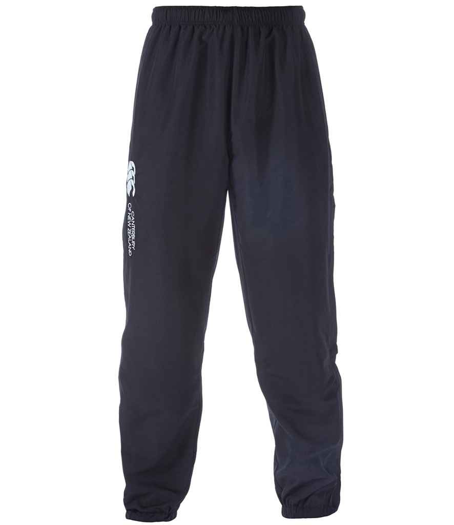 Canterbury Cuffed Stadium Pants in Black, front view
