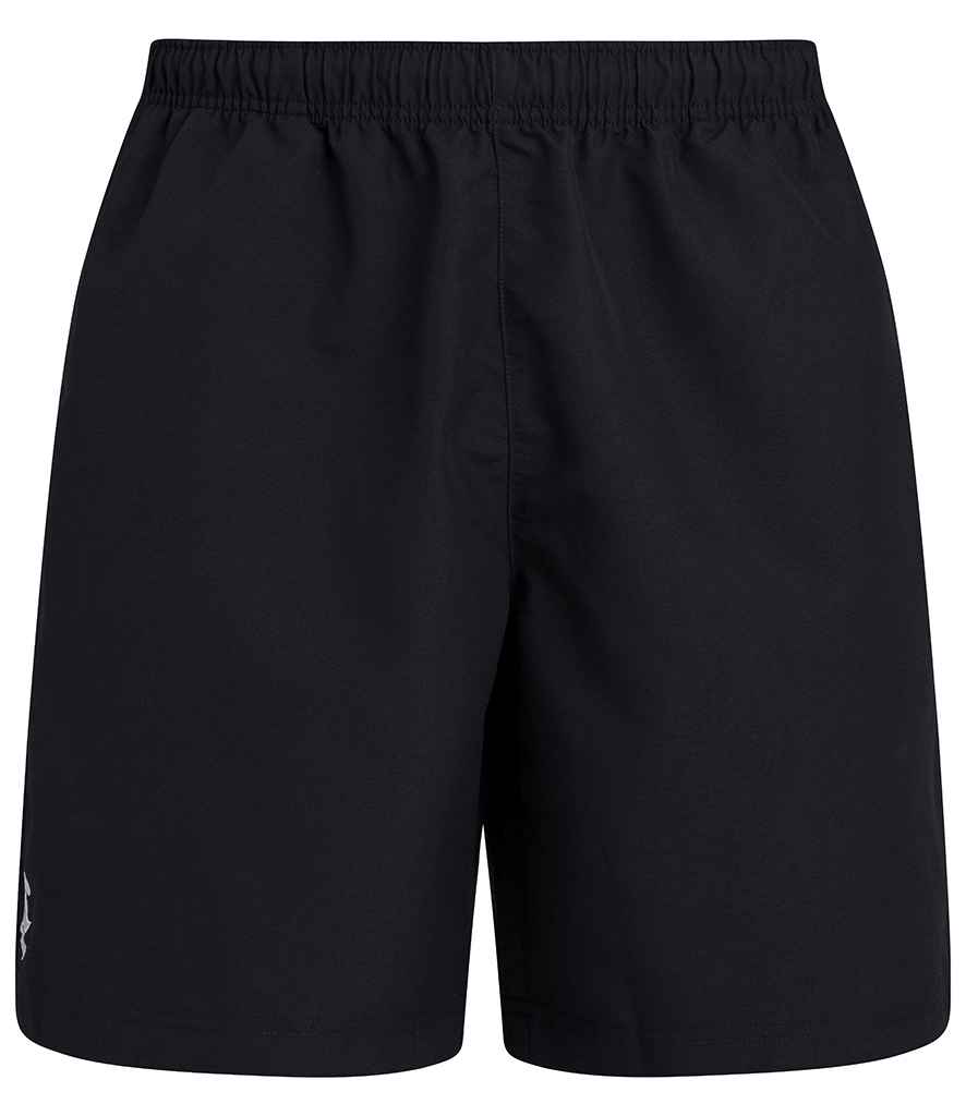 Canterbury Club Shorts in Black, front view