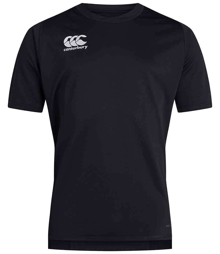 Canterbury Club Training Jersey in Black, front view