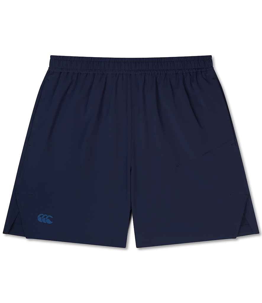 Canterbury Elite Woven Shorts in Navy, front view
