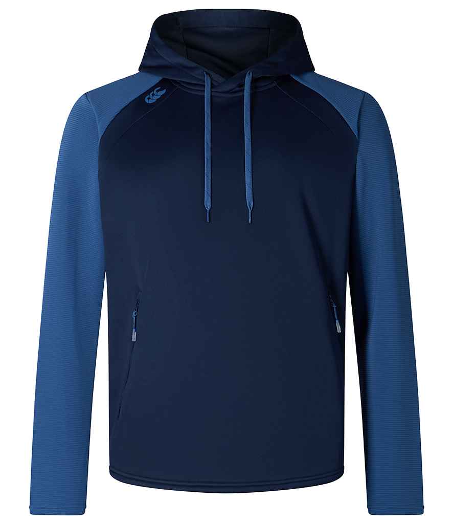 Canterbury Unisex Elite Training Hoodie in Navy, front view