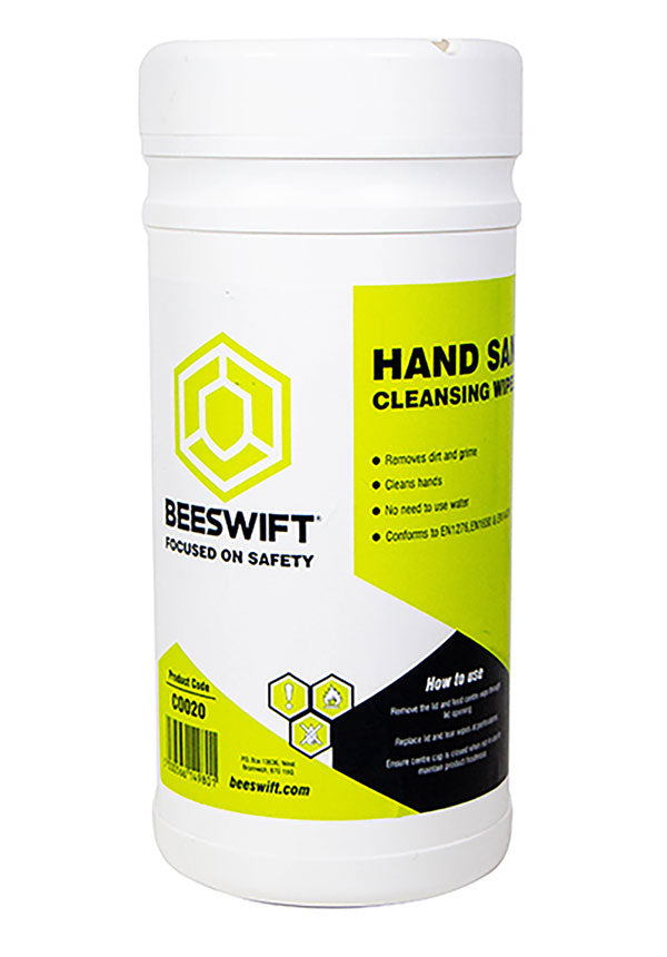 Click Beeswift Hand Sanitising Cleansing Wipes, main product image