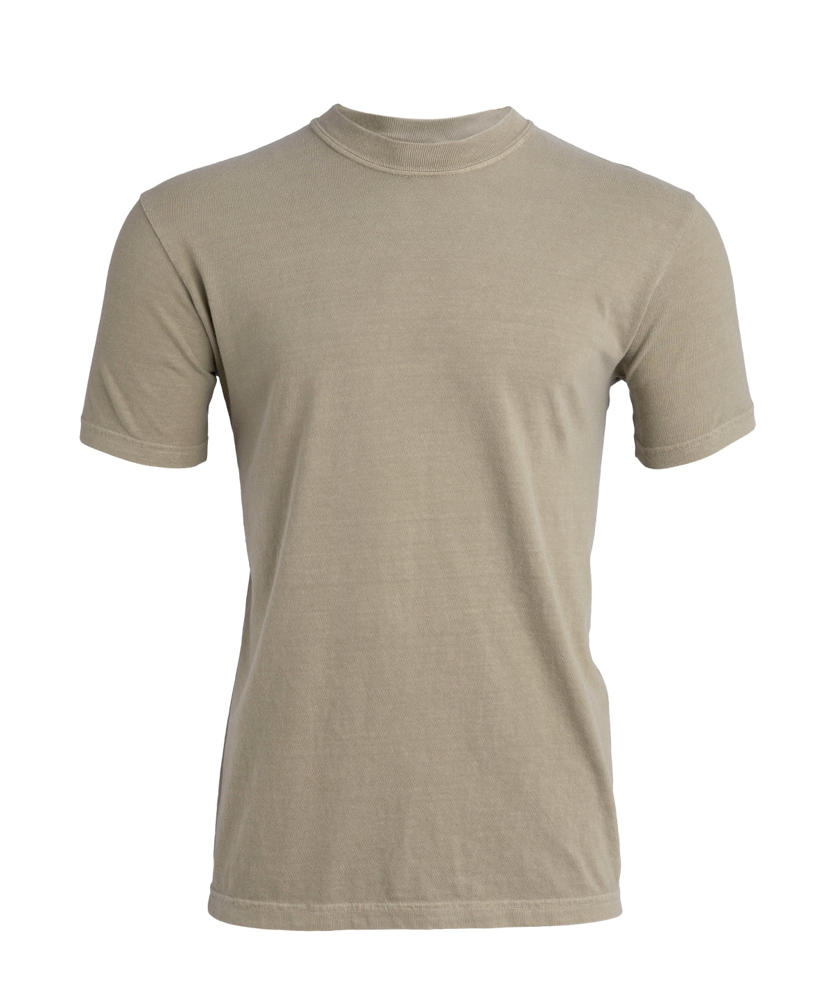 Comfort Colors Heavyweight adult t-shirt in Khaki, front view