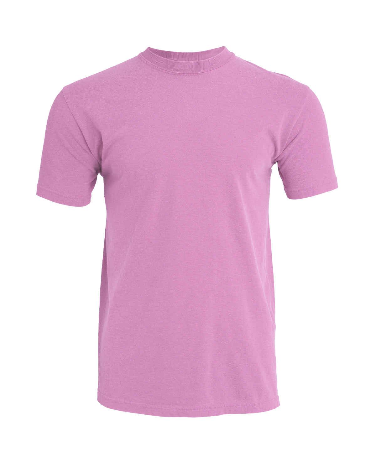 Comfort Colors Heavyweight adult t-shirt in Rose Quartz, front view