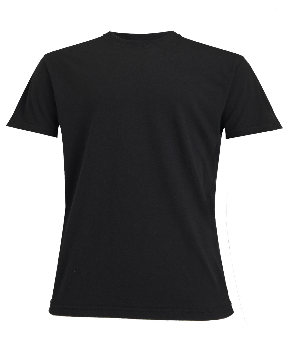 Comfort Colors Heavyweight adult t-shirt in Black, front view