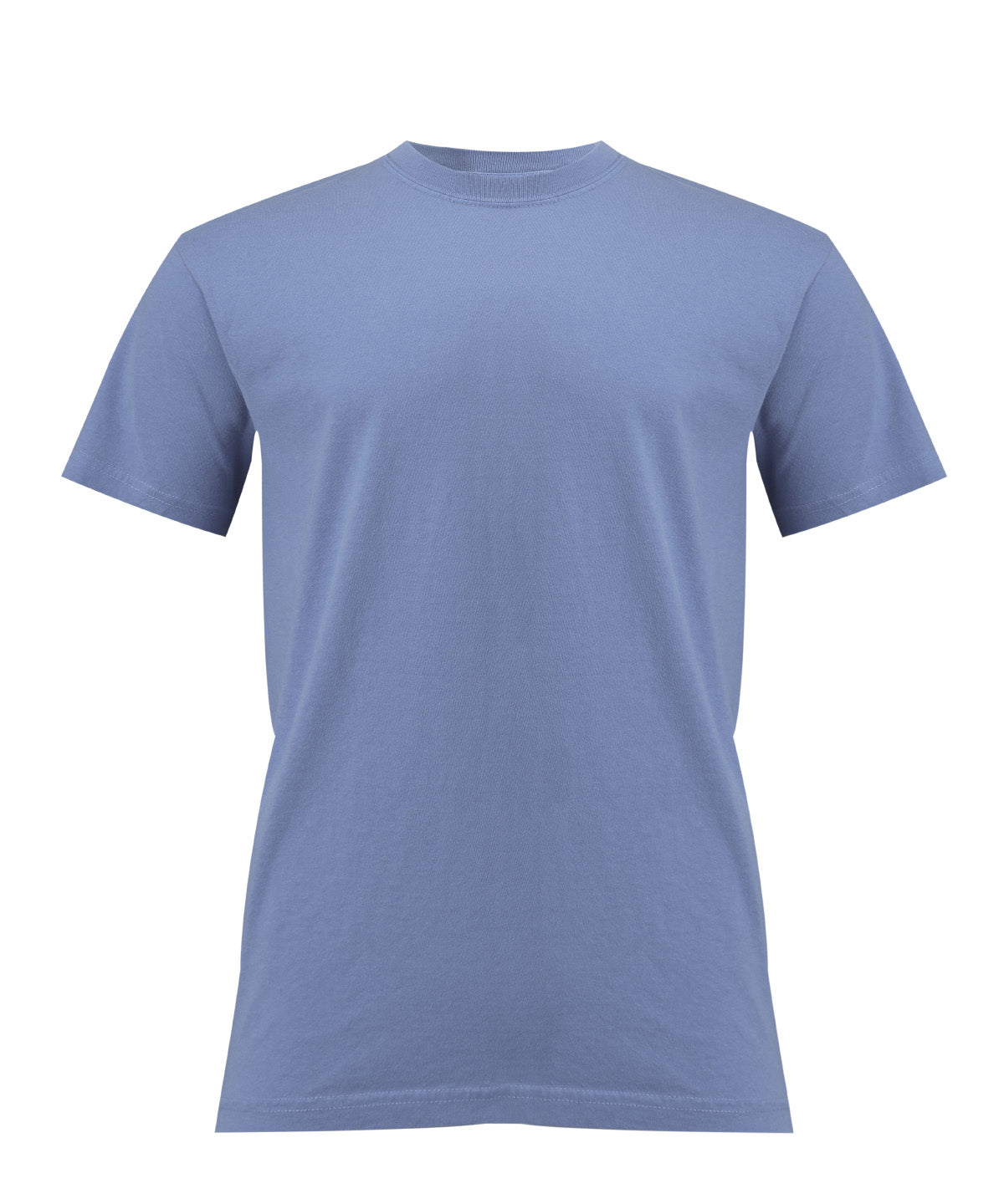 Comfort Colors Heavyweight adult t-shirt in Washed Denim, front view