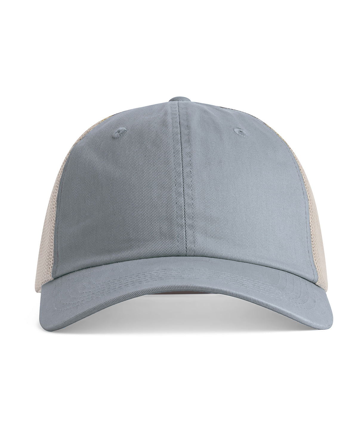 Comfort Colors Sunwashed trucker cap in Granite, front view