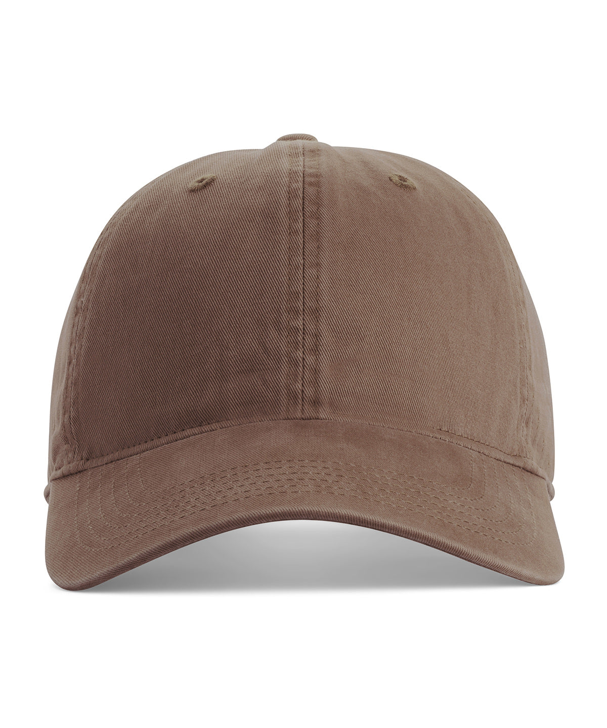 Comfort Colors Sunwashed cap in Espresso, front view