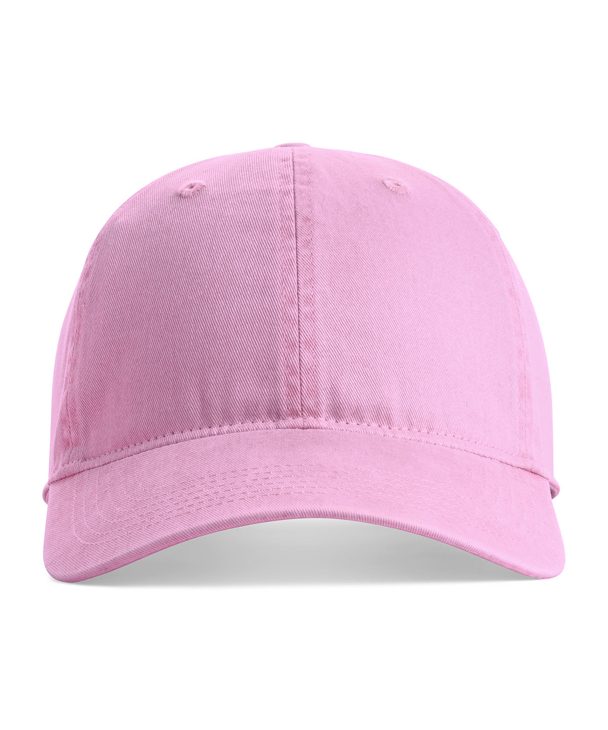 Comfort Colors Sunwashed cap in Rose Quartz, front view
