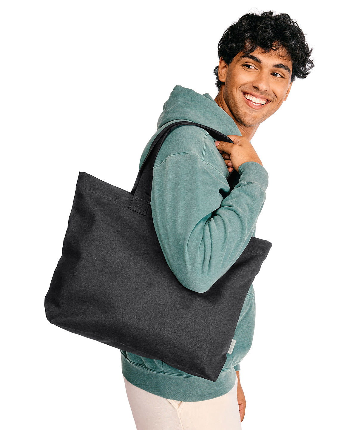 Comfort Colors Cotton canvas tote, lifestyle photo