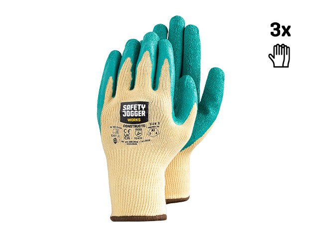 Safety Jogger Constructo 3-Pack - Yellow