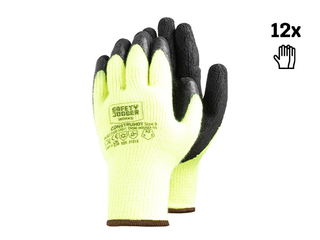 Safety Jogger Construhot 12-Pack - Black