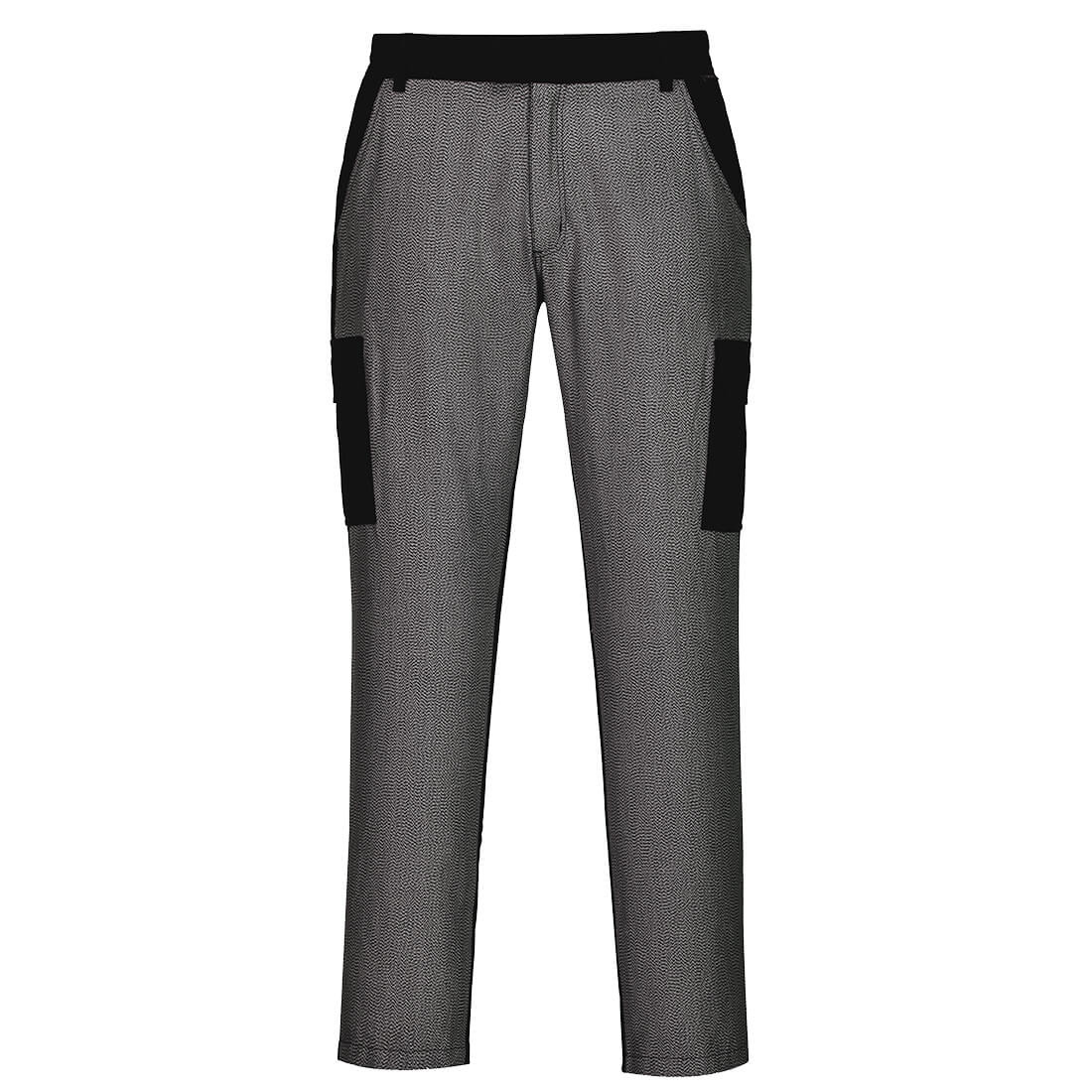 Portwest Combat Trousers with Cut Resistant Front in Black, main product image