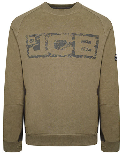 JCB Workwear Trade Crew Sweatshirt, image 3