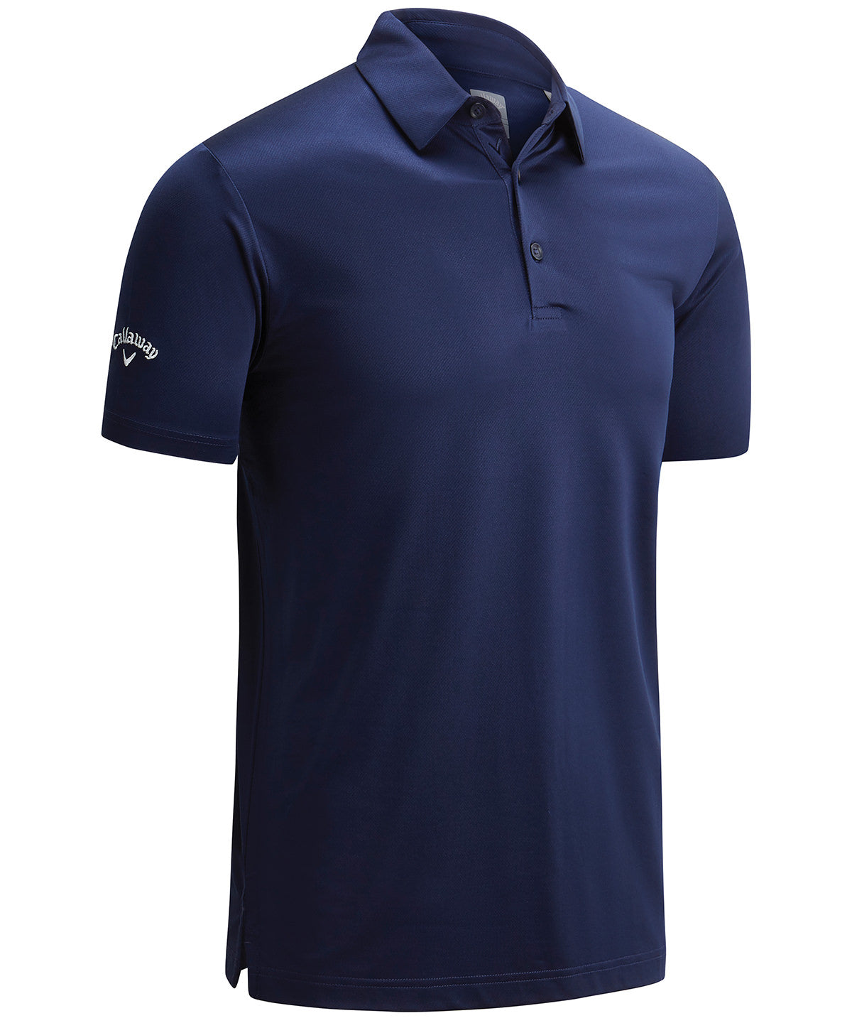 Callaway Swing Tech solid polo in Navy_28Peacoat_29, front view
