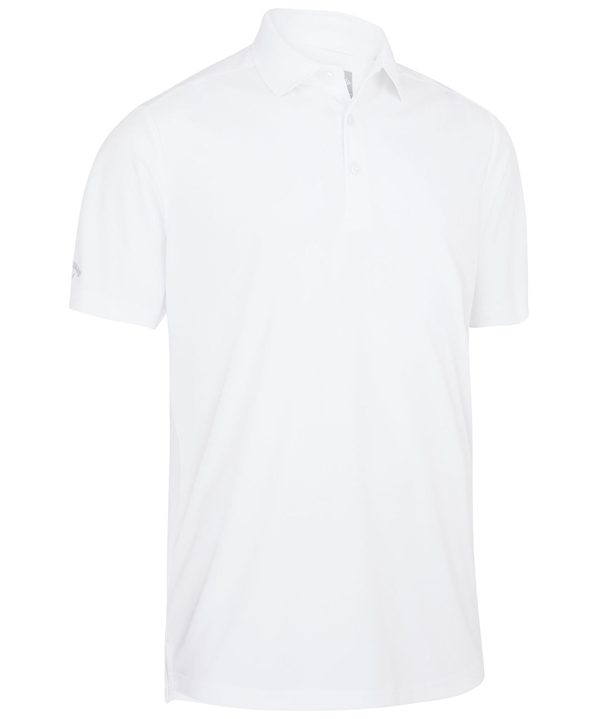 Callaway Tournament polo in Bright White, front view